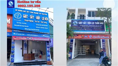 Quy trình chuẩn khi lắp đặt máy giặt công nghiệp cho tiệm giặt dân sinh